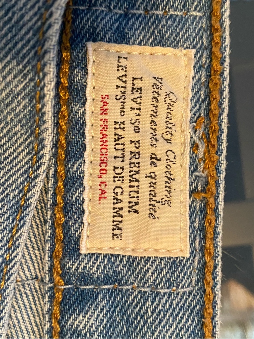 Levis 501 Button Fly Jeans